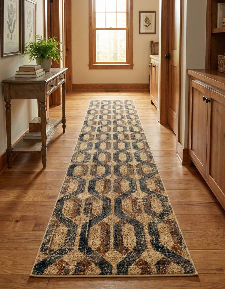 Detail image of 2' 7 x 14' Saturn Runner Rug