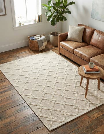 Vanilla Bean Hand Knotted Jill Zarin Dorset Rug