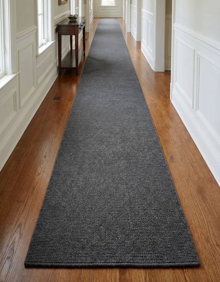 Detail image of 2' 7 x 14' 1  Hand Woven Jill Zarin English Manor Farmhouse Wool Runner Rug