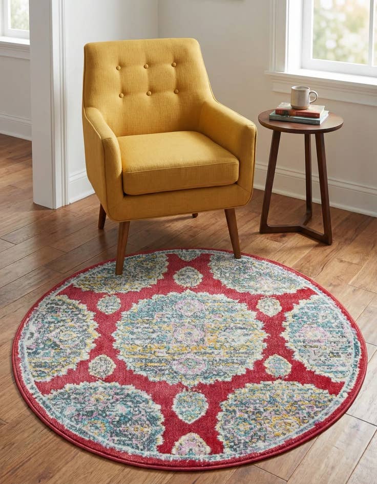 Detail image of 3' 3 x 3' 3 Paragon Round Rug