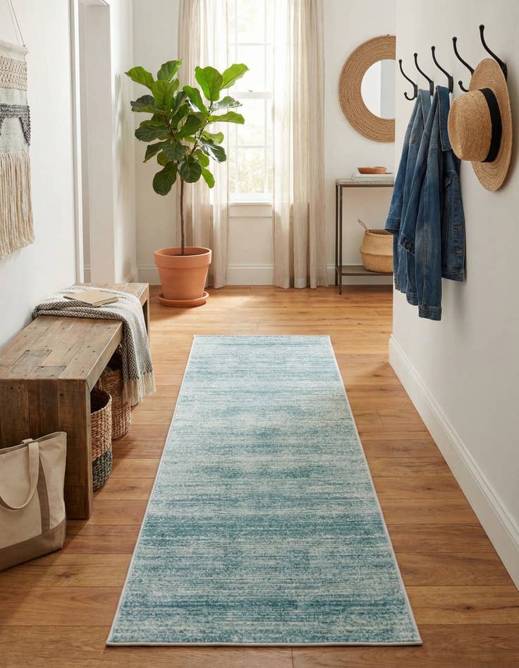 Detail image of Jill Zarin 2' 7 x 8' Uptown Madison Avenue Runner Rug