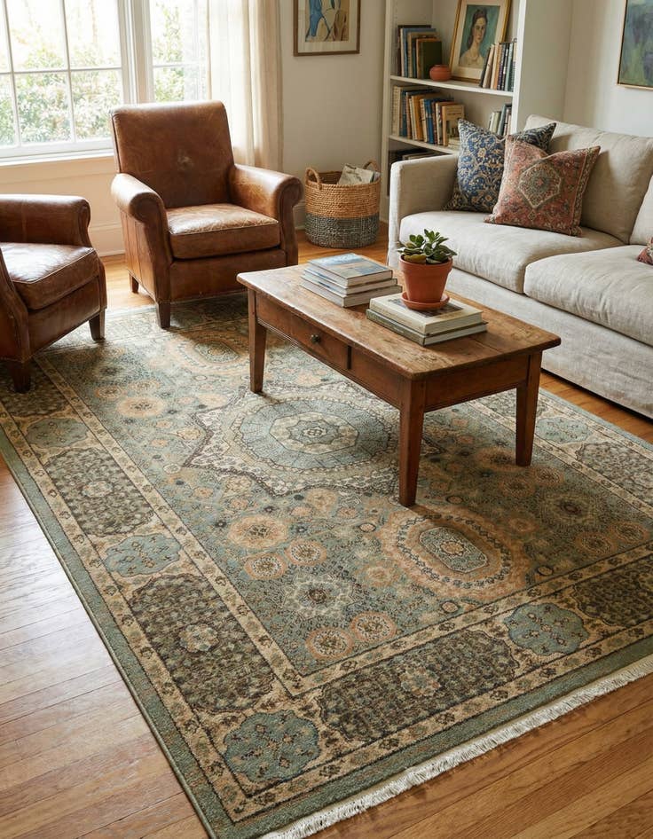 Detail image of  6' x 9' Amina Rug