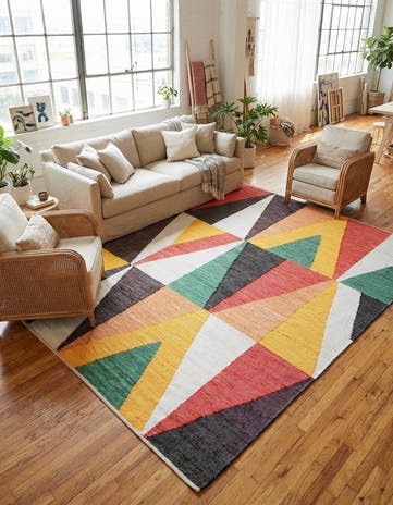 Hand Braided Chindi Cotton Rug