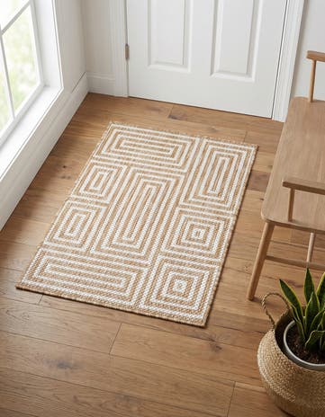 2' x 3' Easy-Clean Modern Indoor / Outdoor Rug