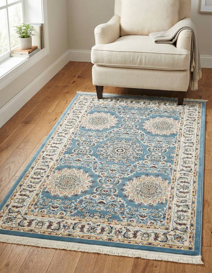 Detail image of 3' x 5' 3 Nain Design Rug