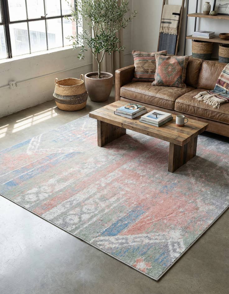 Detail image of 7' 10 x 10' Kamala Washable Rug