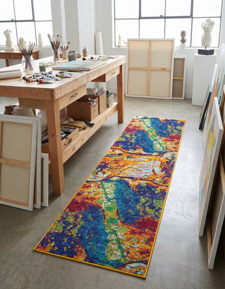 Detail image of 2' x 5' Calypso Runner Rug