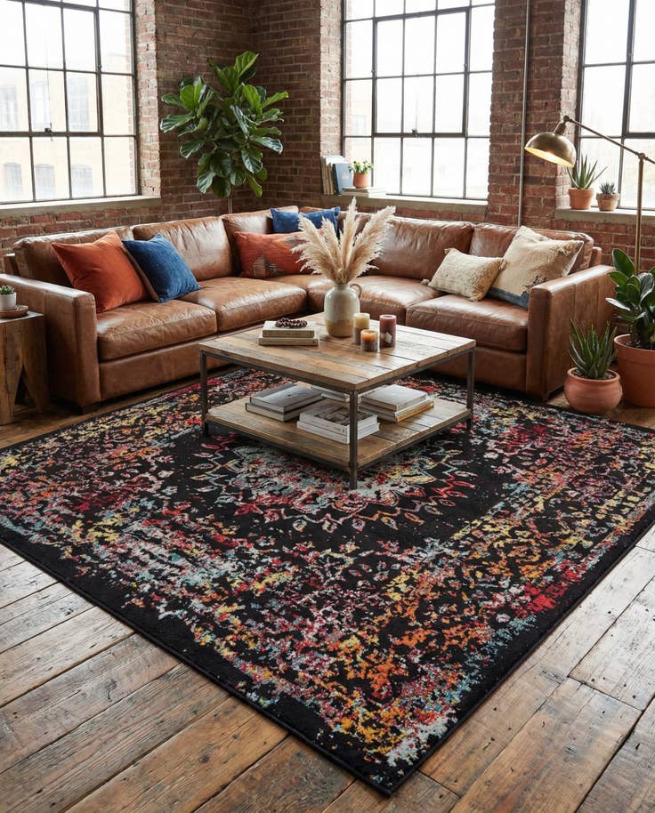 Detail image of 10' x 10' Madeline Square Rug