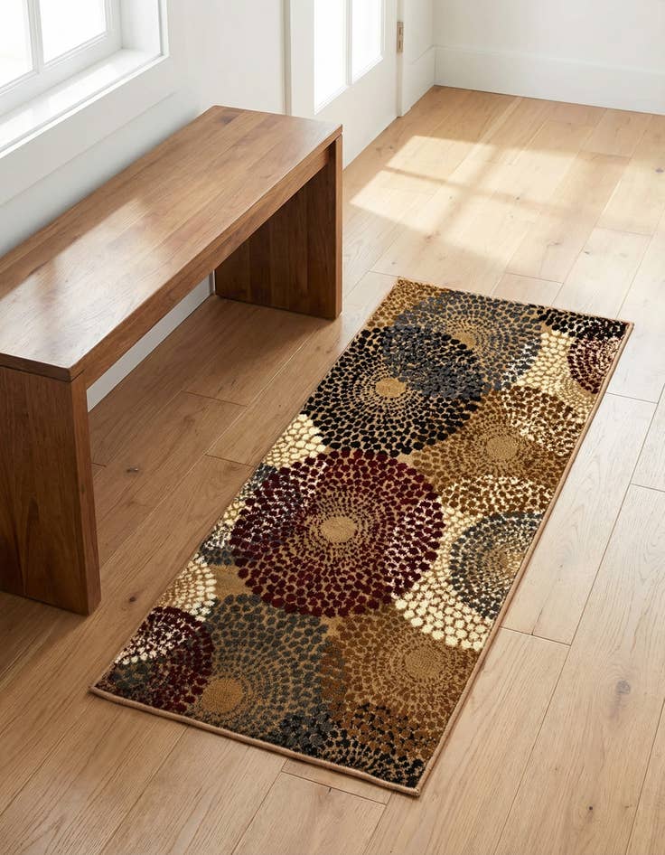 Detail image of 2' x 4' Coffee Shop Runner Rug