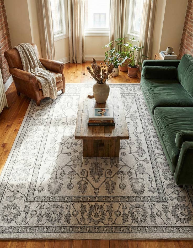 Detail image of 7' 10 x 10' Eco Traditional Rug