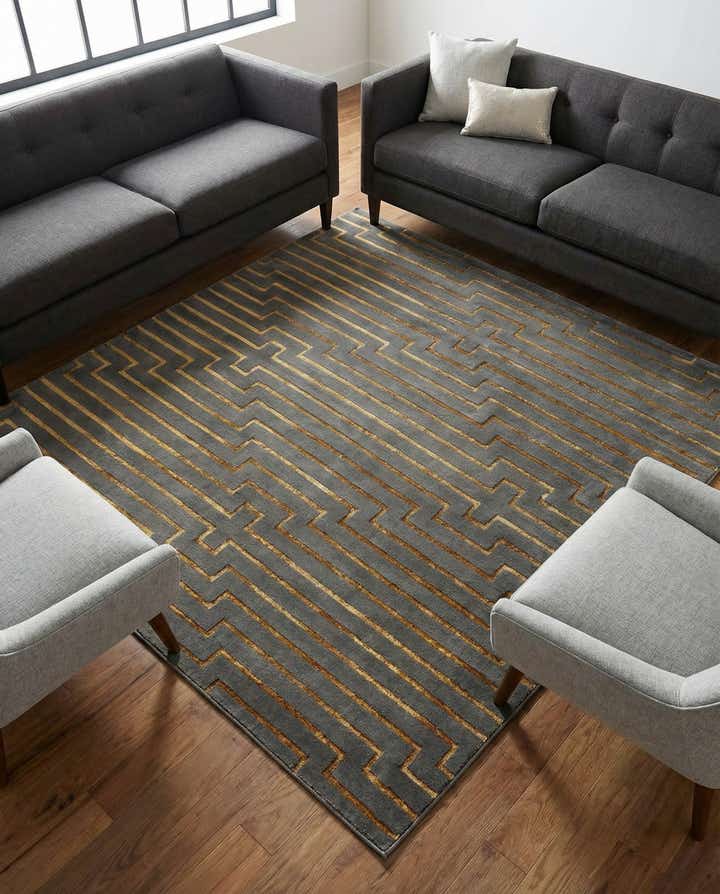 7' 10 x 7' 10 Vogue Geo Square Rug