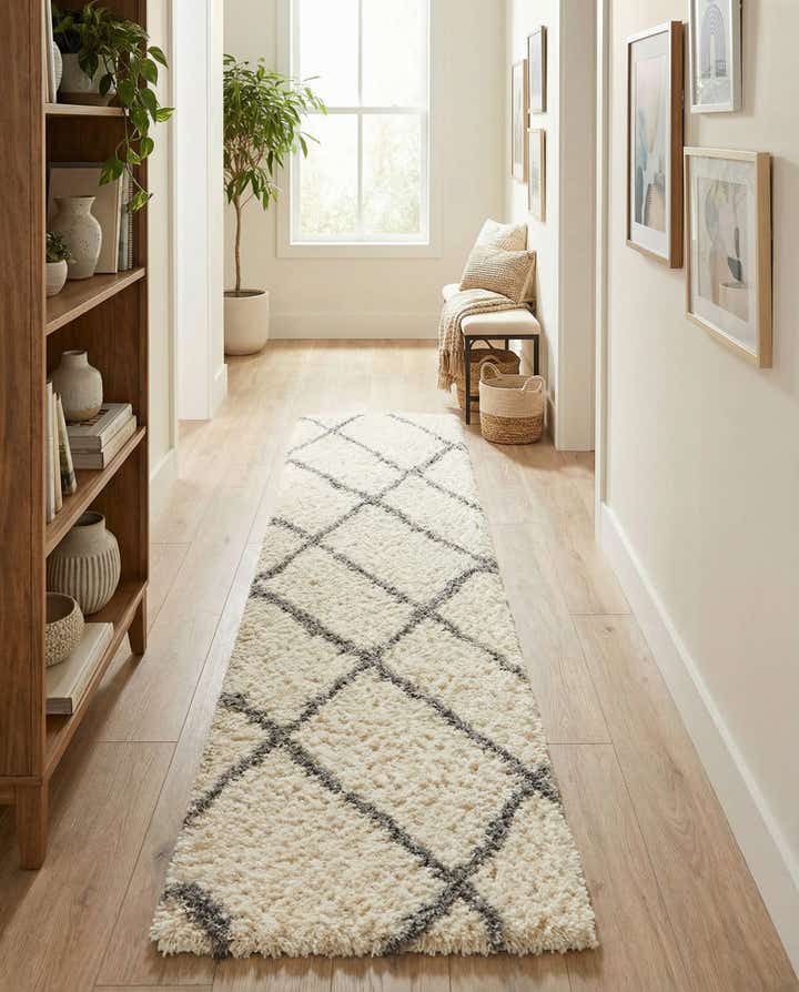 2' 7 x 12' Infinity Shag Runner Rug