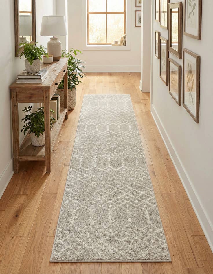 Detail image of 2' x 8' Paxon Trellis Runner Rug