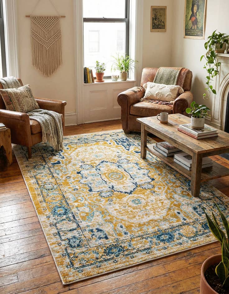 Detail image of 4' x 6' Madeline Vintage Rug