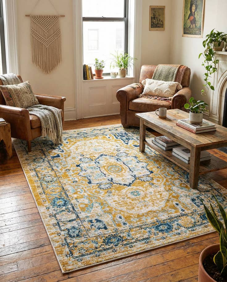 Detail image of 4' x 6' Madeline Vintage Rug