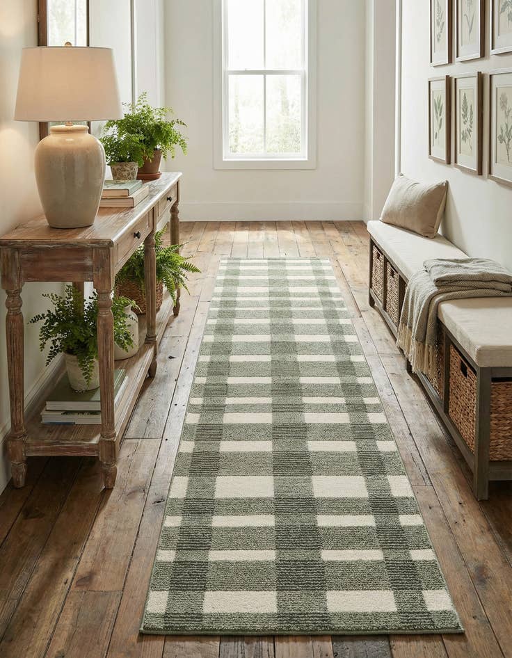 Detail image of 2' 7 x 12' Textura Designer Runner Rug