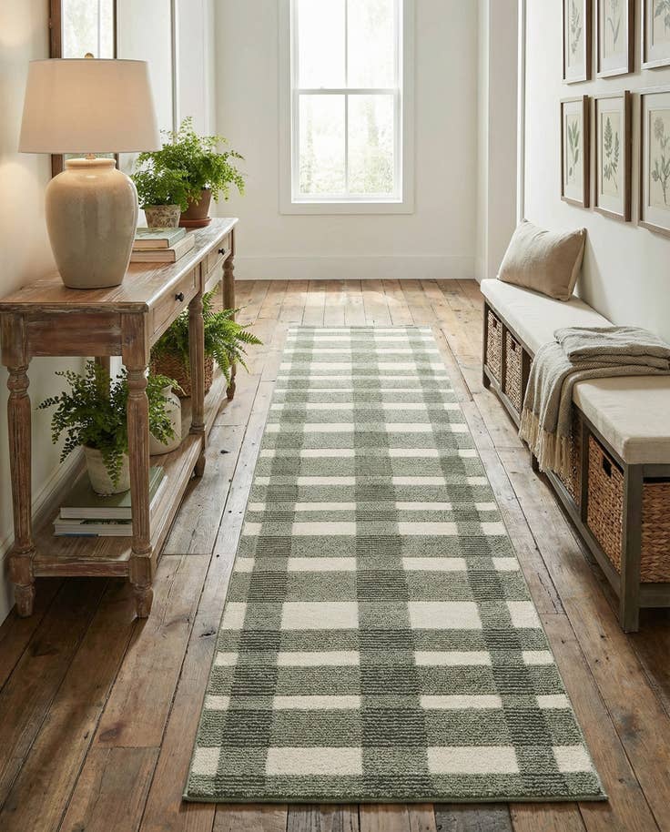 Detail image of 2' 7 x 12' Textura Designer Runner Rug