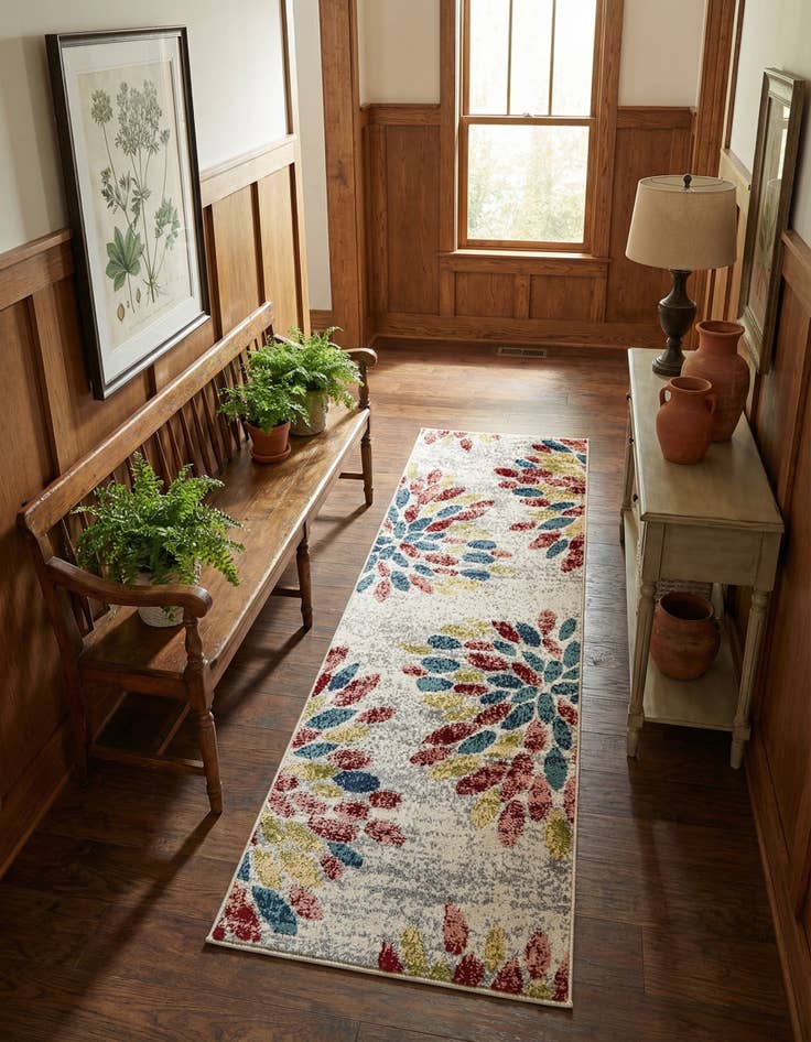 Detail image of 2' x 6' Charleston Runner Rug