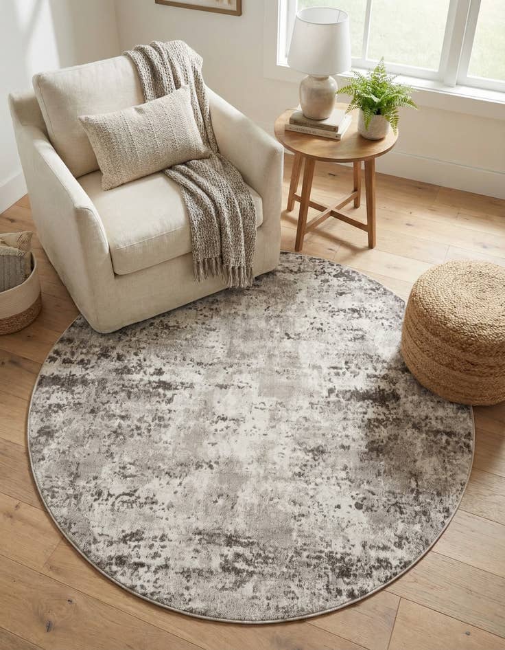 Detail image of 7' x 7' Aurora Round Rug
