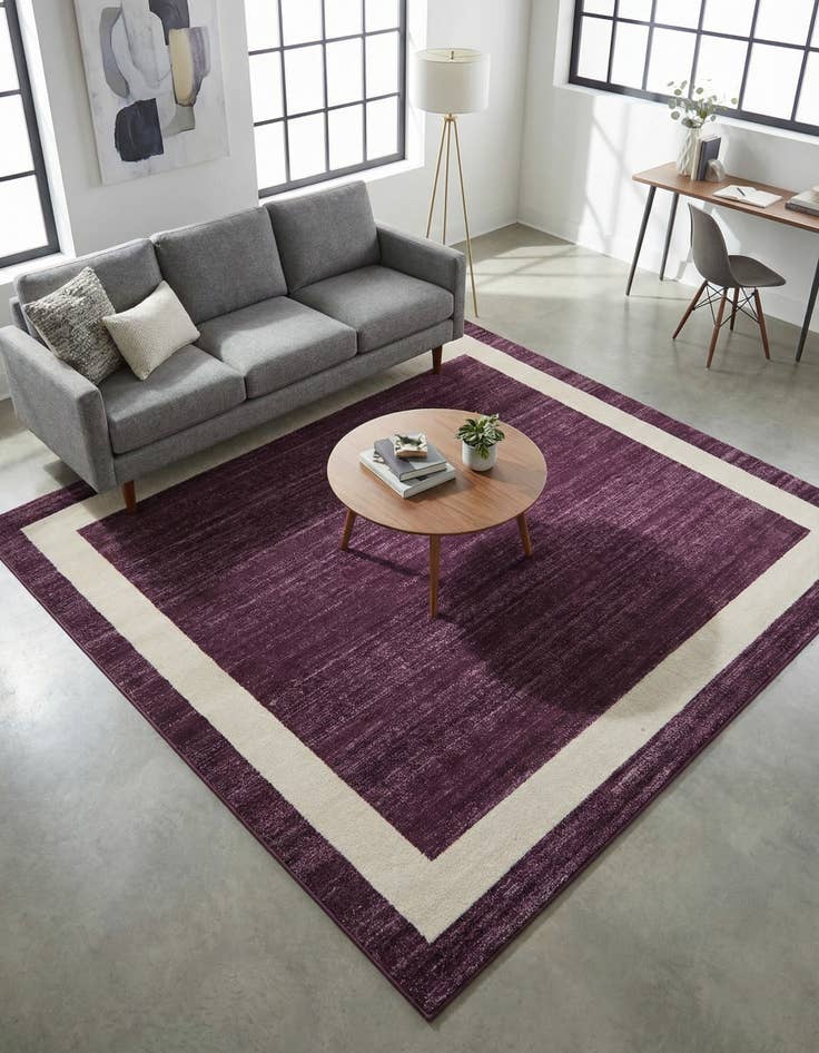 Detail image of 7' 10 x 7' 10 Angelica Square Rug