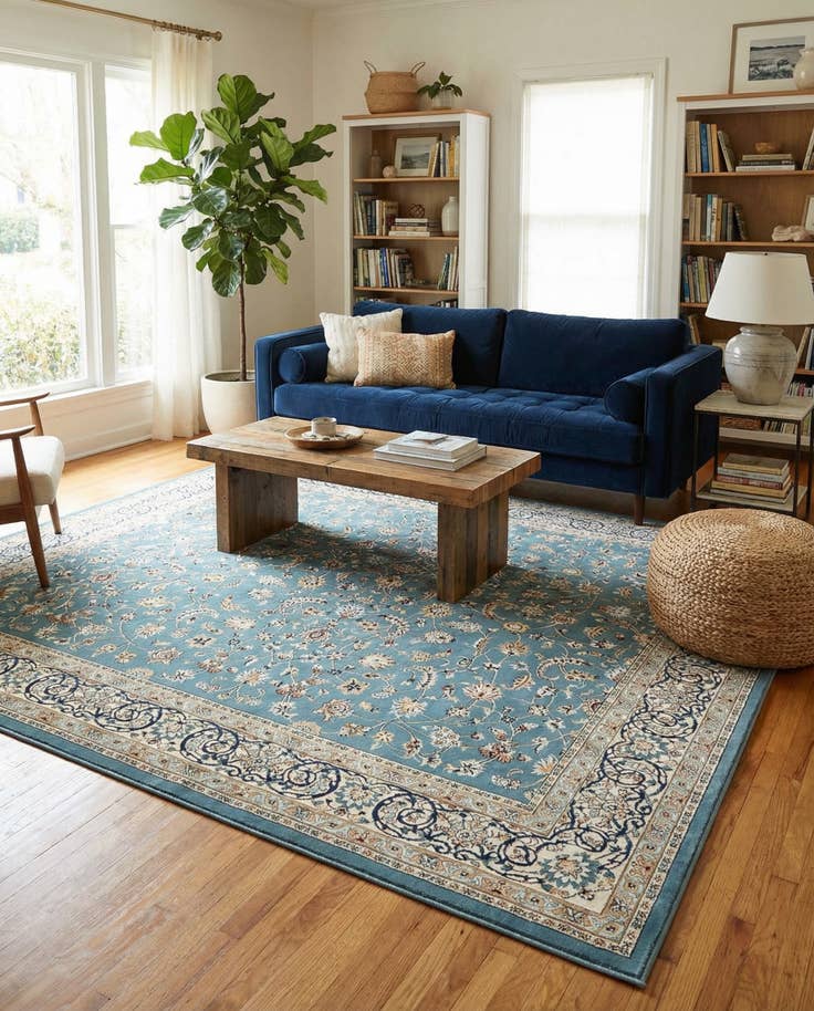 Detail image of 10' x 13' Nain Design Rug