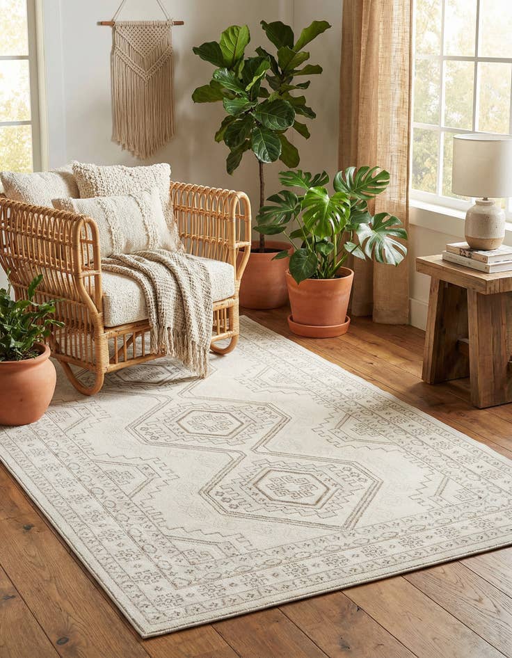 Detail image of 5' 3 x 8' Charlotte Rug