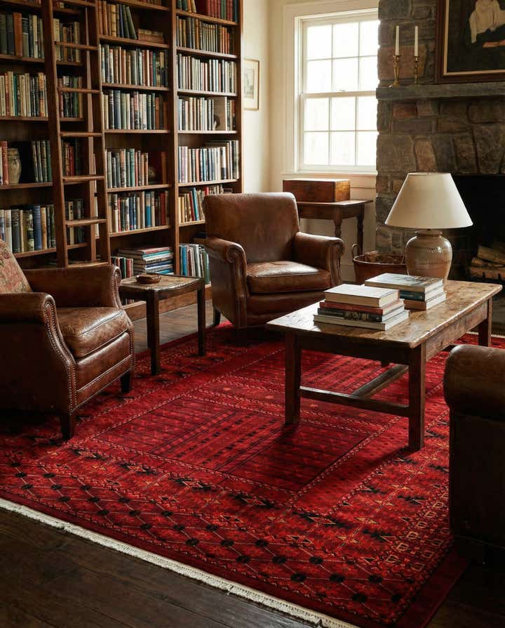 9' x 12' Bokhara Rug