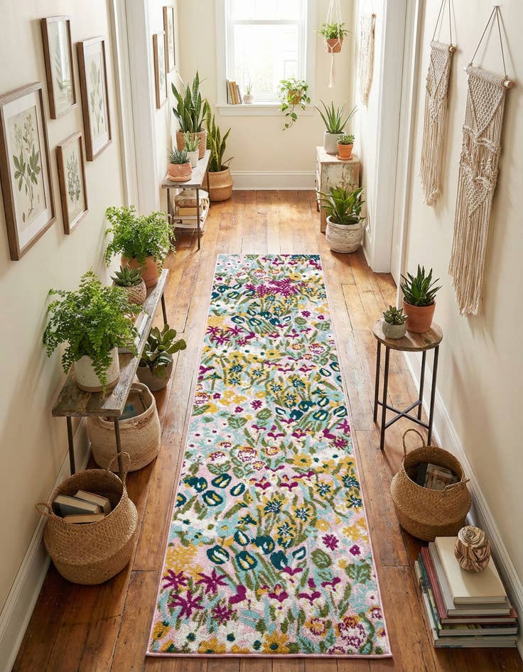 Detail image of 2' 7 x 10' Bloom Runner Rug
