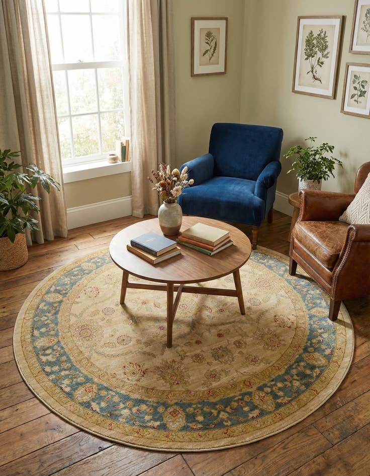 Detail image of 8' x 8' Chelsea Round Rug