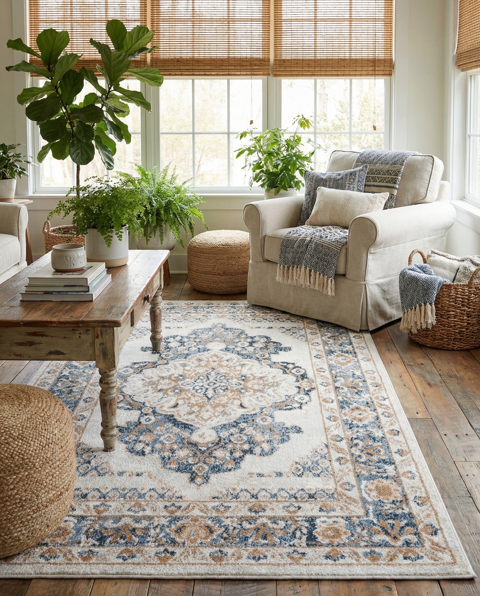 5' 3 x 8' Oxford Rug
