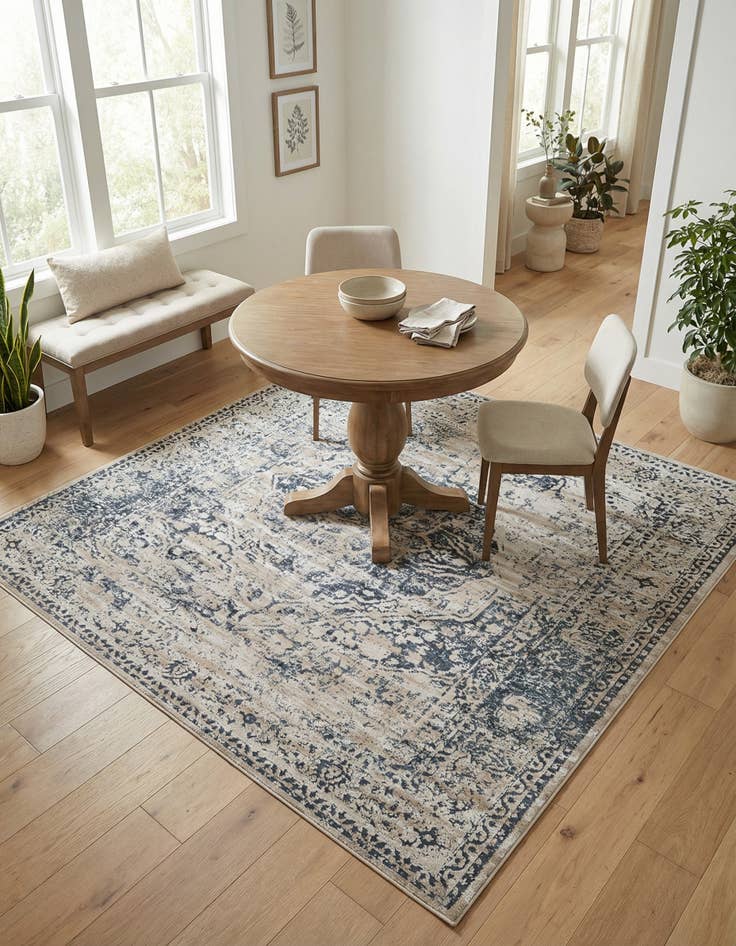 Detail image of 7' 10 x 7' 10 Eliza Square Rug