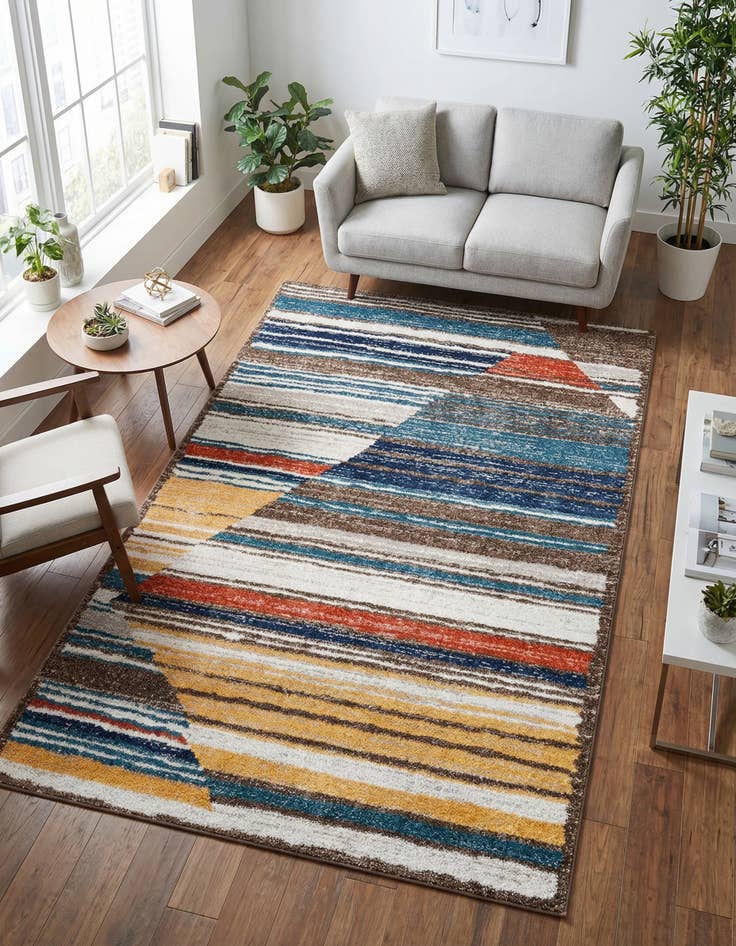 Detail image of 5' 3 x 8' Aramis Rug