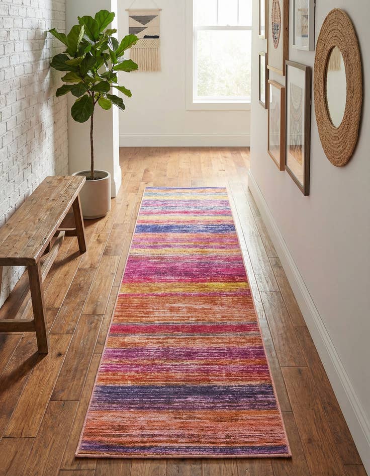 Detail image of 2' 6 x 12' Asha Runner Rug