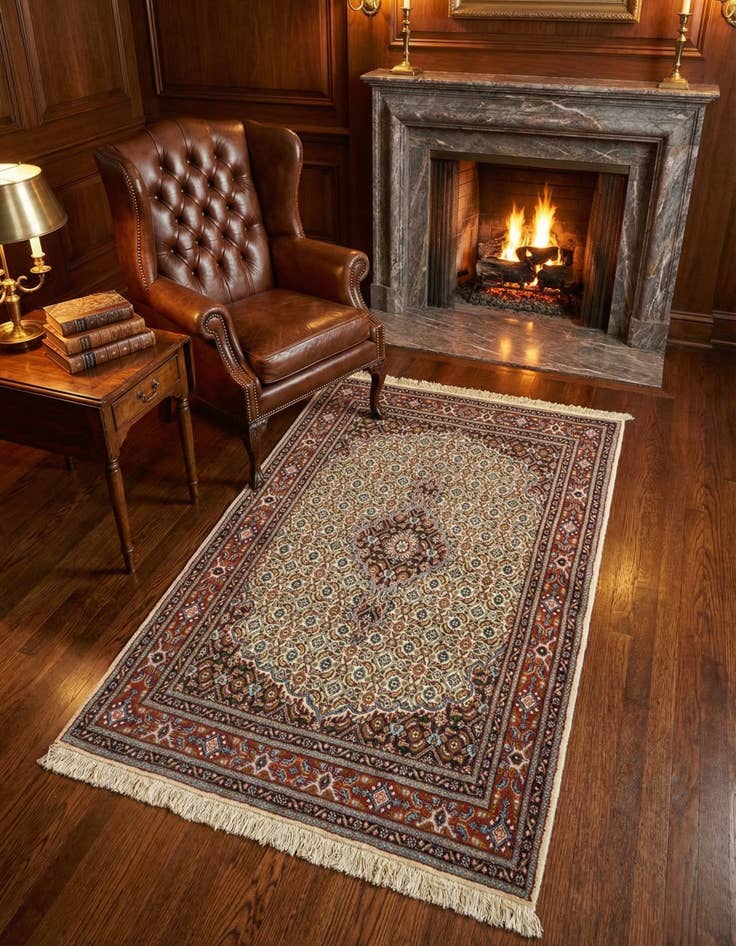 Detail image of 3' 1 x 4' 9 Mood Wool Rug