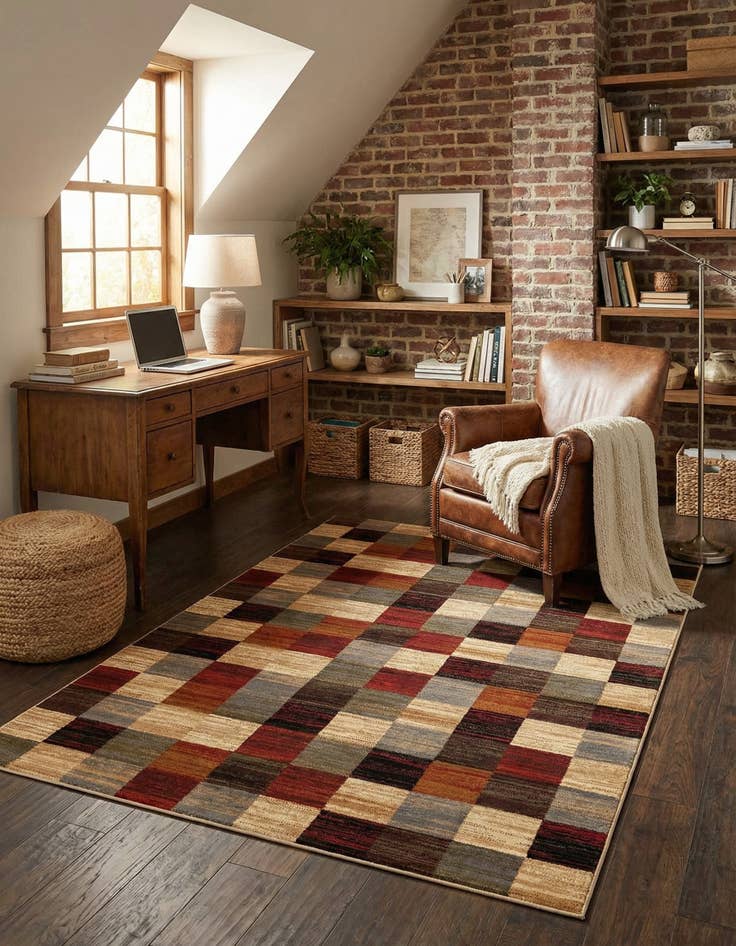 Detail image of 5' 3 x 8' Cafe Rug