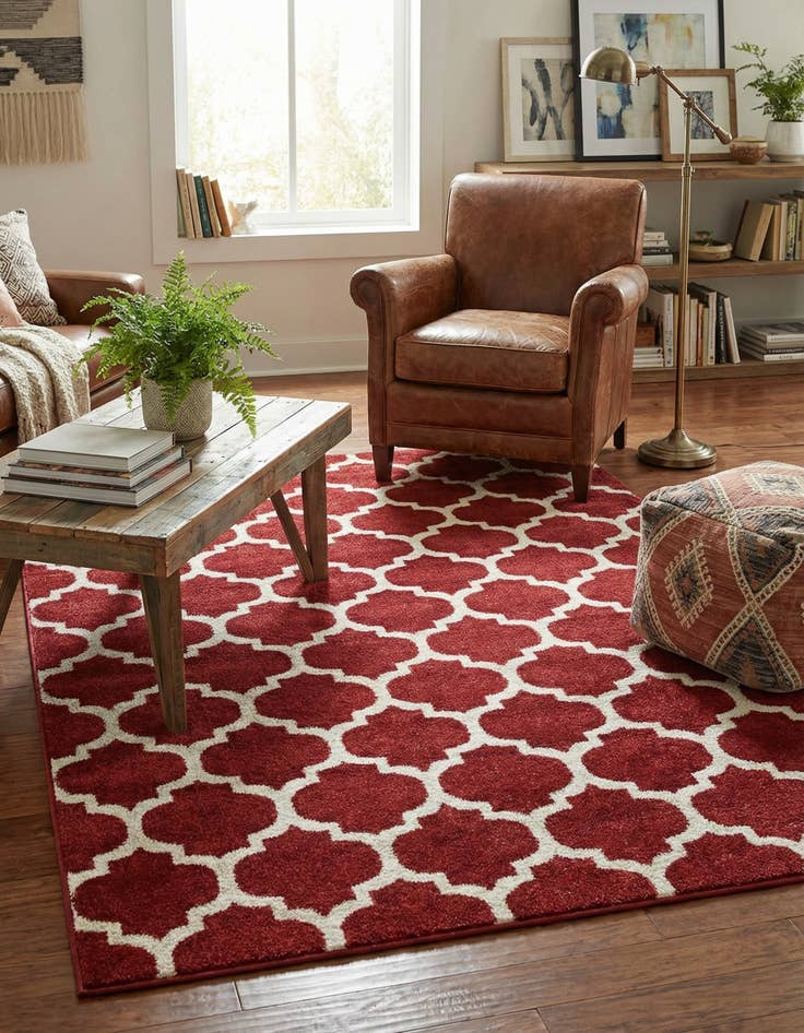 Detail image of 4' x 6' Trellis Rug