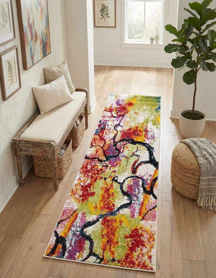 Detail image of 2' x 6' Tuscany Runner Rug