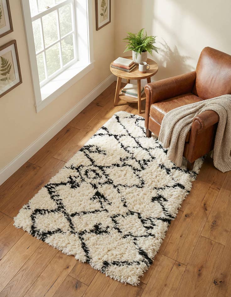 Detail image of 3' x 5' 3 Infinity Shag Rug