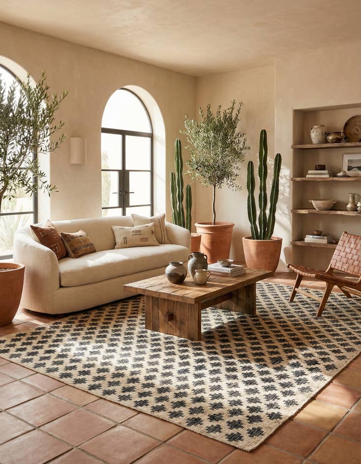 Detail image of 9' x 12'  Hand Woven Kala Handwoven Jute Rug