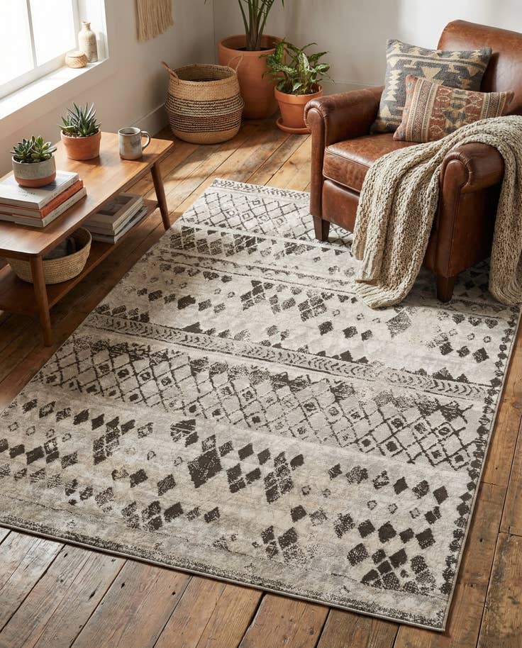 Detail image of 5' x 8' Leipzig Rug