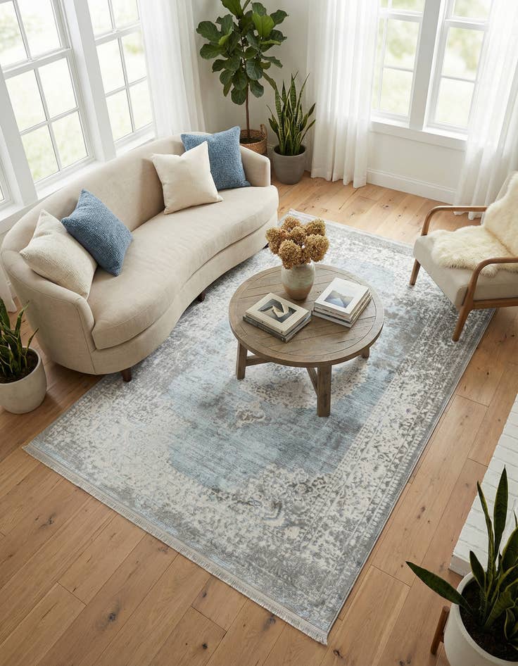 Detail image of 5' x 8' Modern Classical Rug