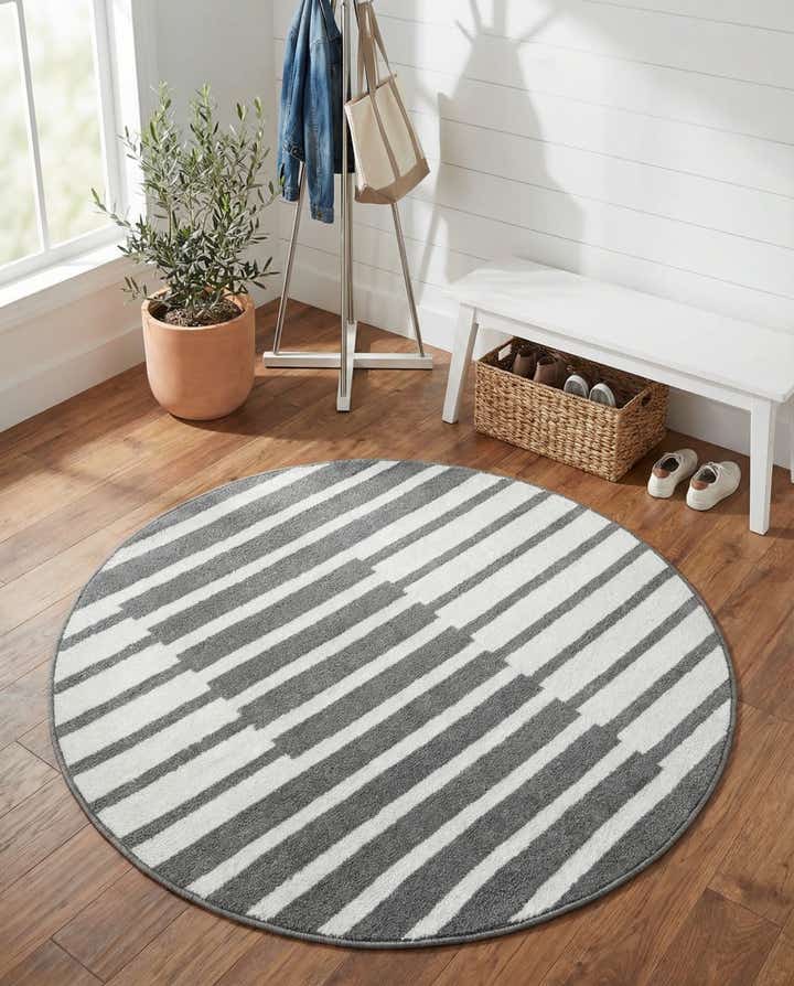 4' x 4' Oslo Round Rug