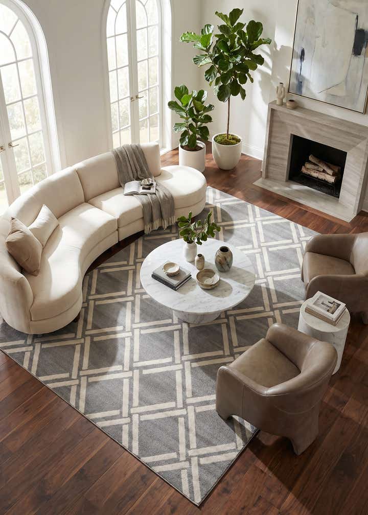 9' x 12' Lattice Rug