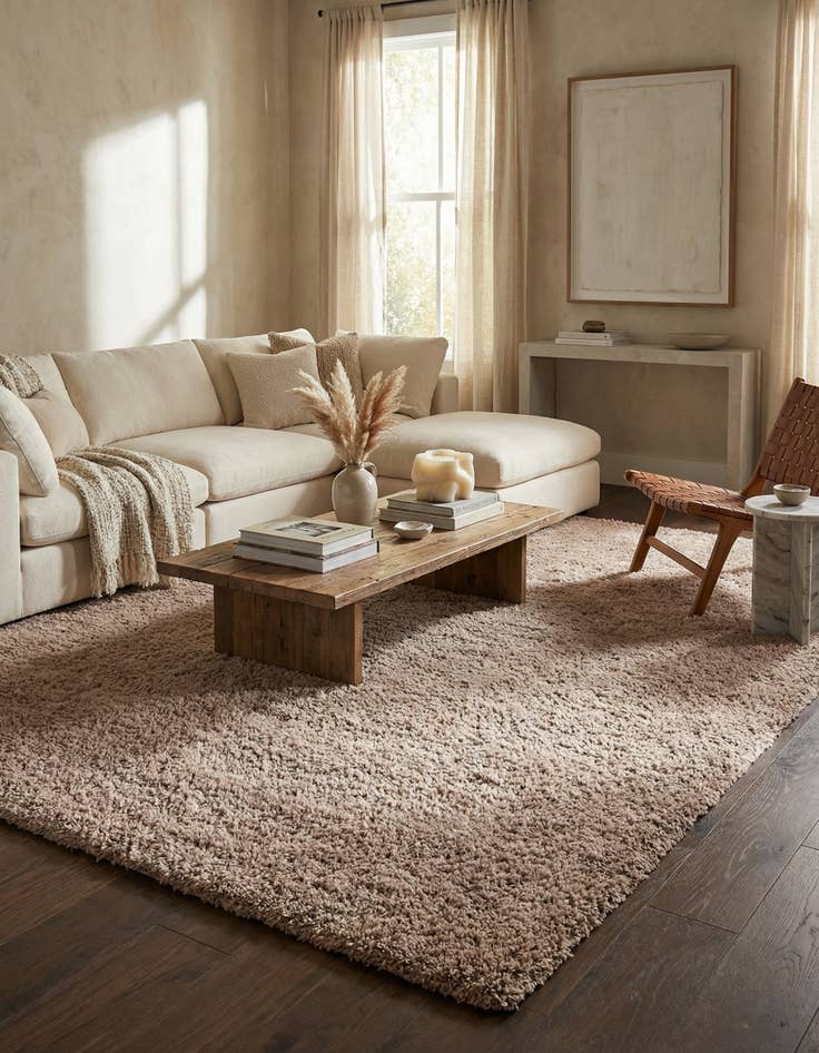 Detail image of 10' x 13' Infinity Shag Rug