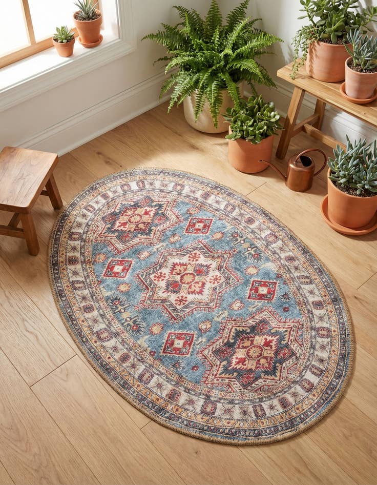 Detail image of 2' x 3' 1 Timeless Oval Rug