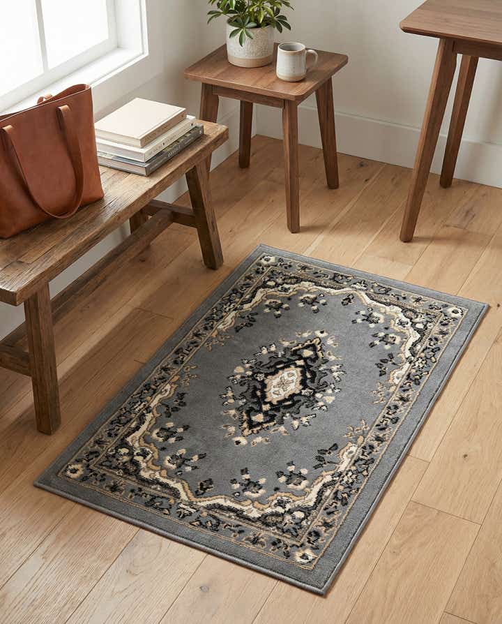 2' x 3' Mashad Design Rug