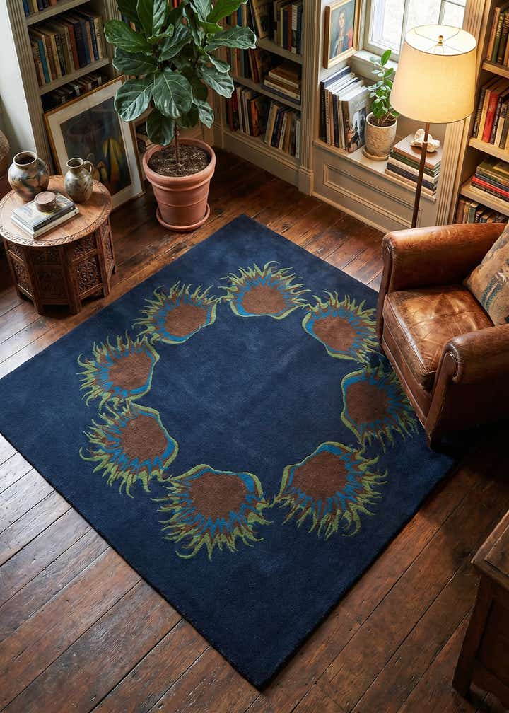 7' 6 x 7' 7 Luna Square Rug