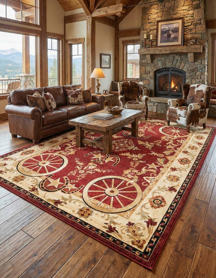 Detail image of 10' x 14' Pioneer Rug