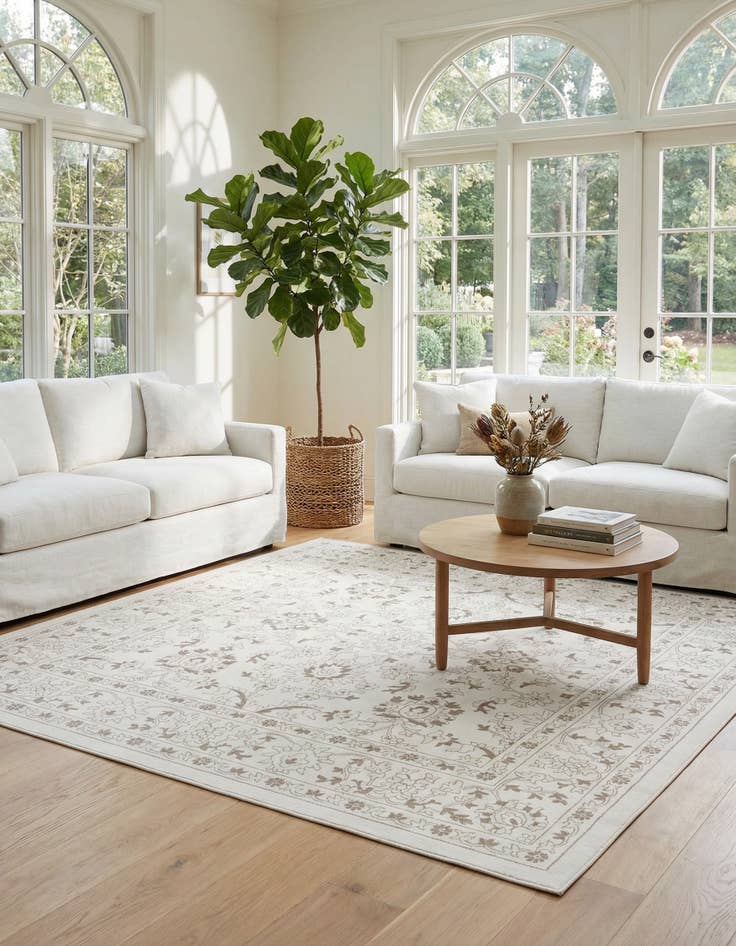 Detail image of 10' x 10' Charlotte Square Rug