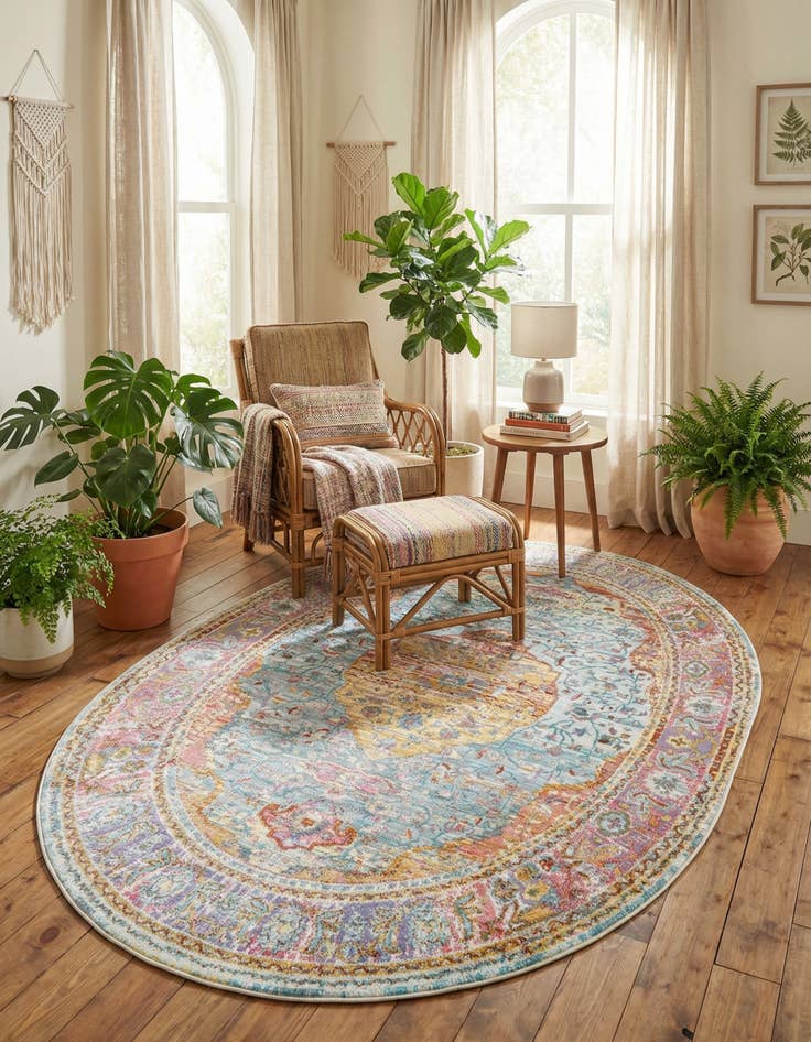 Detail image of 5' x 8' Havana Oval Rug